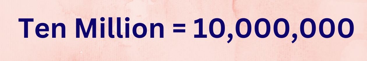 How Many Zeros in Million?