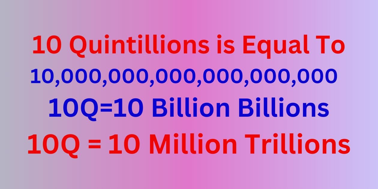 How Many Zeros in Ten Quintillions?
