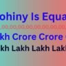 How Many Zeros in Ashohiny?