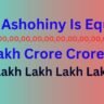 How Many Zeros in Maha Ashohiny?